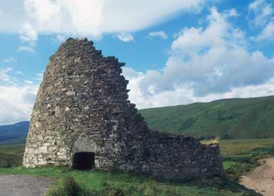 Entrance to Dun Dornaigl Broch, Sutherland