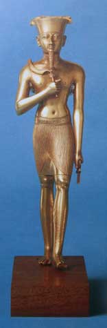 Gold Statuette of Amun from Karnak