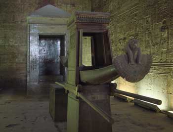 Sacred Barque (replica) at Edfu