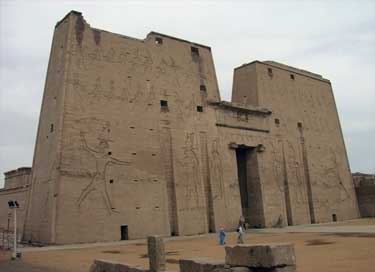 The Pylon of the Horus Temple at Edfu
