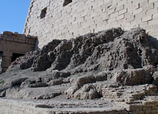 Construction Ramp inside Pylon at Karnak