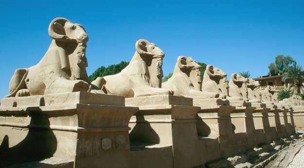 Avenue of Sphinxes at Karnak