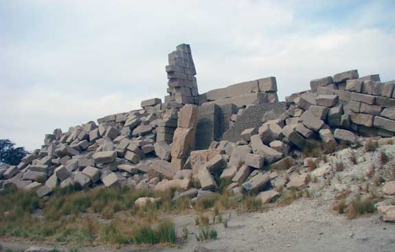 Tumbled Stonework from the Outer Pylon of the Ramesseum