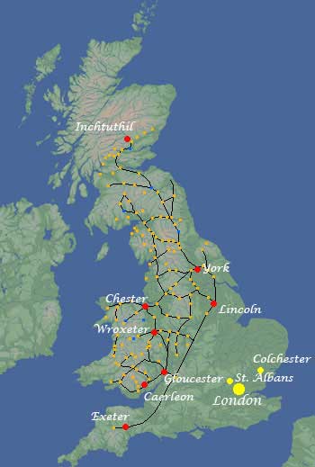 Map of Roman Britain