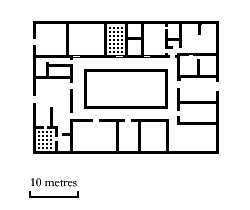Plan of a Praetorium