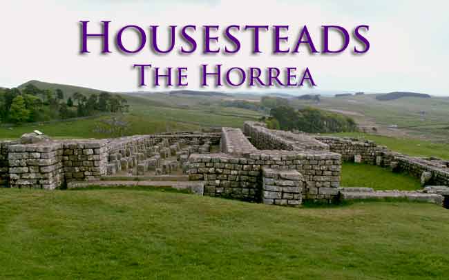 Housesteads. The Horrea