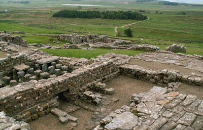 Housesteads. Hypocaust for the Praetorium