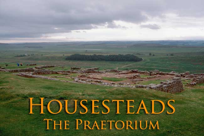 Housesteads. Praetorium