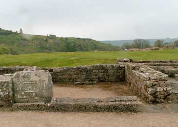 Aedes at Vindolanda