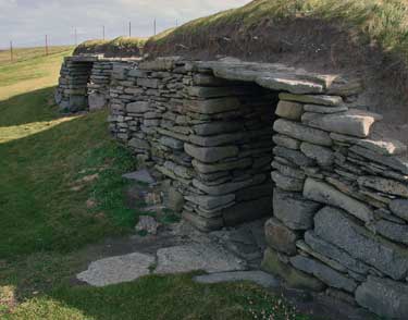 Entrance to House 1