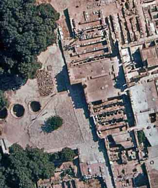 Aerial of the West Court