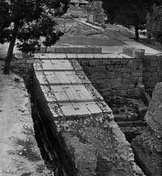 Enceinte Wall & Entrance to West Court