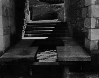 Stone Foot Bath in the Caravanserai