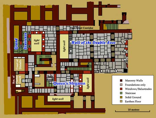 Plan of the Domestic Apartments