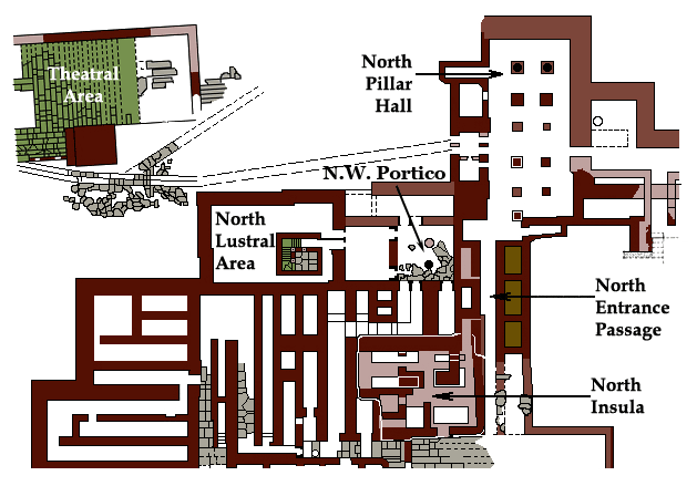 Plan of the North Wing