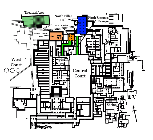 Plan of the Palace. The North Wing