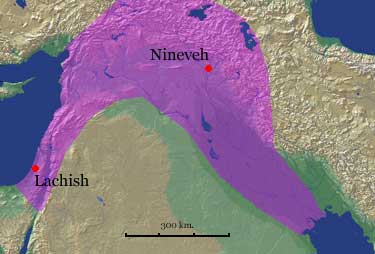 Assyrian Empire c.700 BC