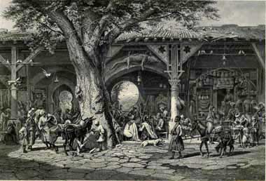 Damascus Street Scene ca. 1880