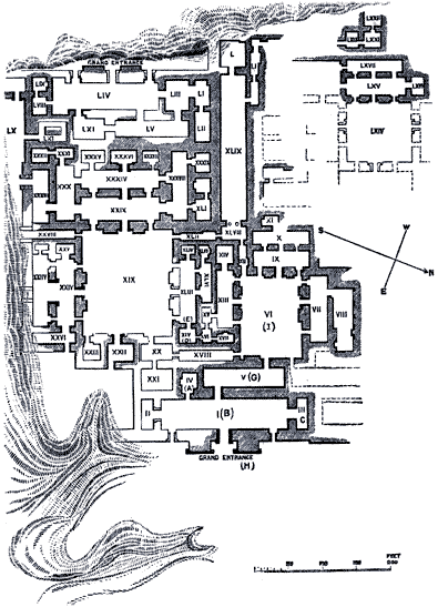 Nineveh. Plan of the Southwest Palace