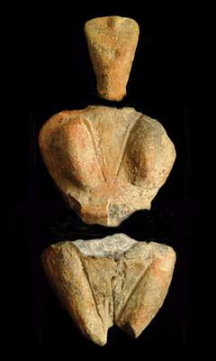 Terracotta figurine from Skorba
