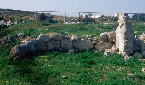 Skorba. Left-hand apse