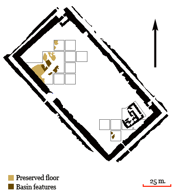 Plan of Shunet ez-Zebib
