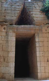 Entrance to the Treasury of Atreus