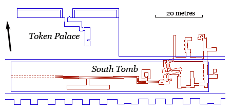 Plan of the South Tomb & Token Palace