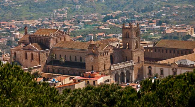 View of the Cathedral from Monte Caputo