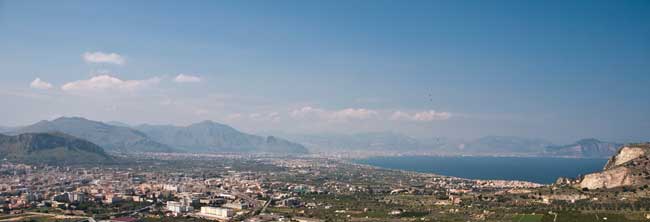 View of Palermo from Solunto