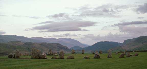 Stone Circle at Castlerigg, Cumbria