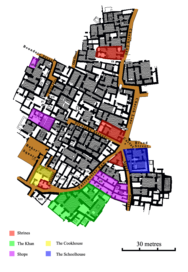 Plan of Area AH