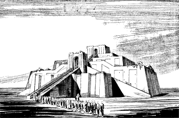 Reconstruction of the Ziggurat