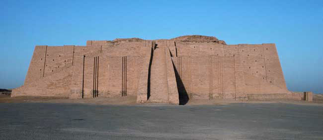 The Ziggurat at Ur from the Northeast