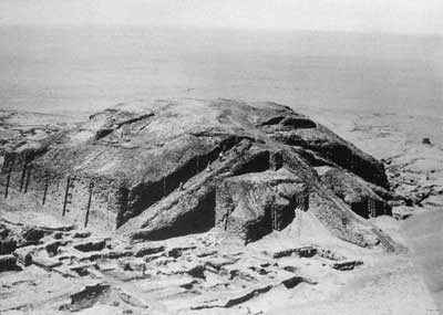 Ziggurat of Ur as excavated