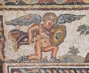 Mosaic from the House of Theseus. Nea Paphos