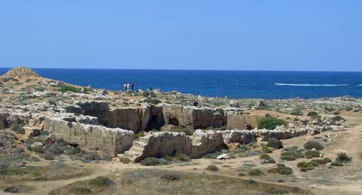 Tombs of the Kings. Nea Paphos