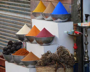 Aswan. Spice Shop in the Souk 