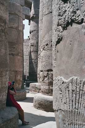 The Hypostyle Hall at the Karnak Temple