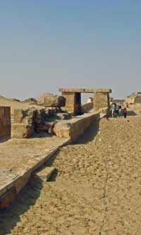Causeway leading to the Pyramid of Wenis