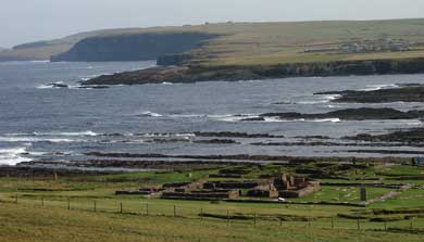 Viking Remains on the Brough of Birsay