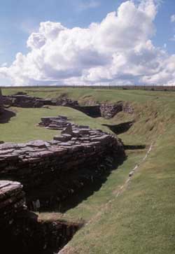 Ditch and Inner Rampart