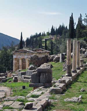 Stoa of the Athenians and Treasury of the Athenians