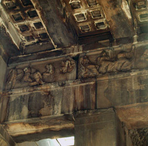 Ceiling of the porch of the Hephaistion. Athens