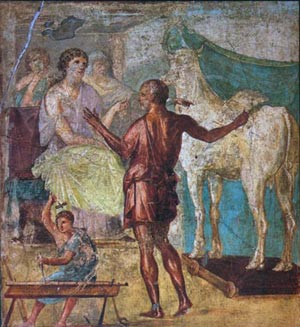 Pasiphae, Daedalus & the Wooden Cow