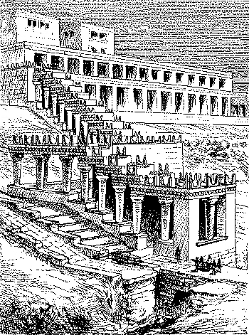 Reconstruction of Stepped Portico (Evans PM 2-1, 75)