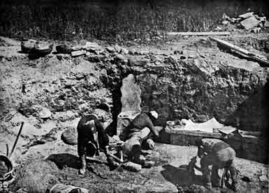 Excavation of the Throne Room