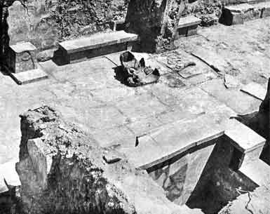 Throne Room as Excavated