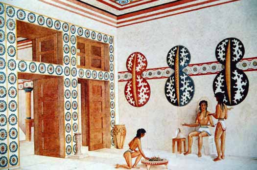 Reconstruction of the Hall of the Double Axes