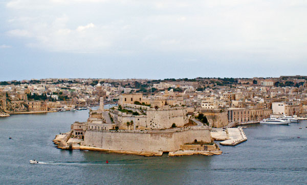Valletta: The Grand Harbour & Fort Saint Angelo